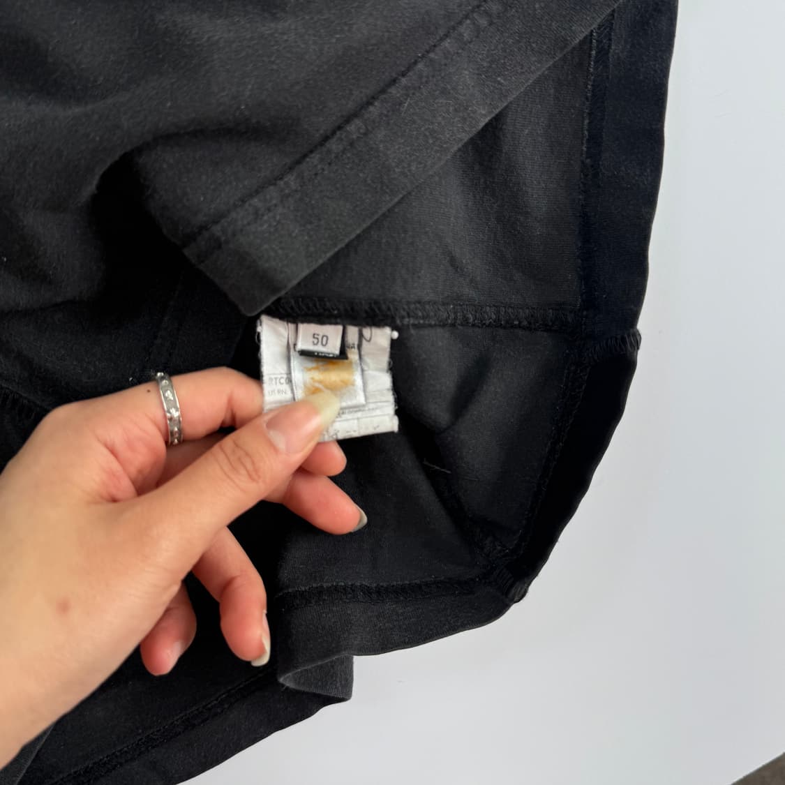 Dolce&Gabbanas 돌체엔 가바나 블랙 카라 반팔티  상품이미지6