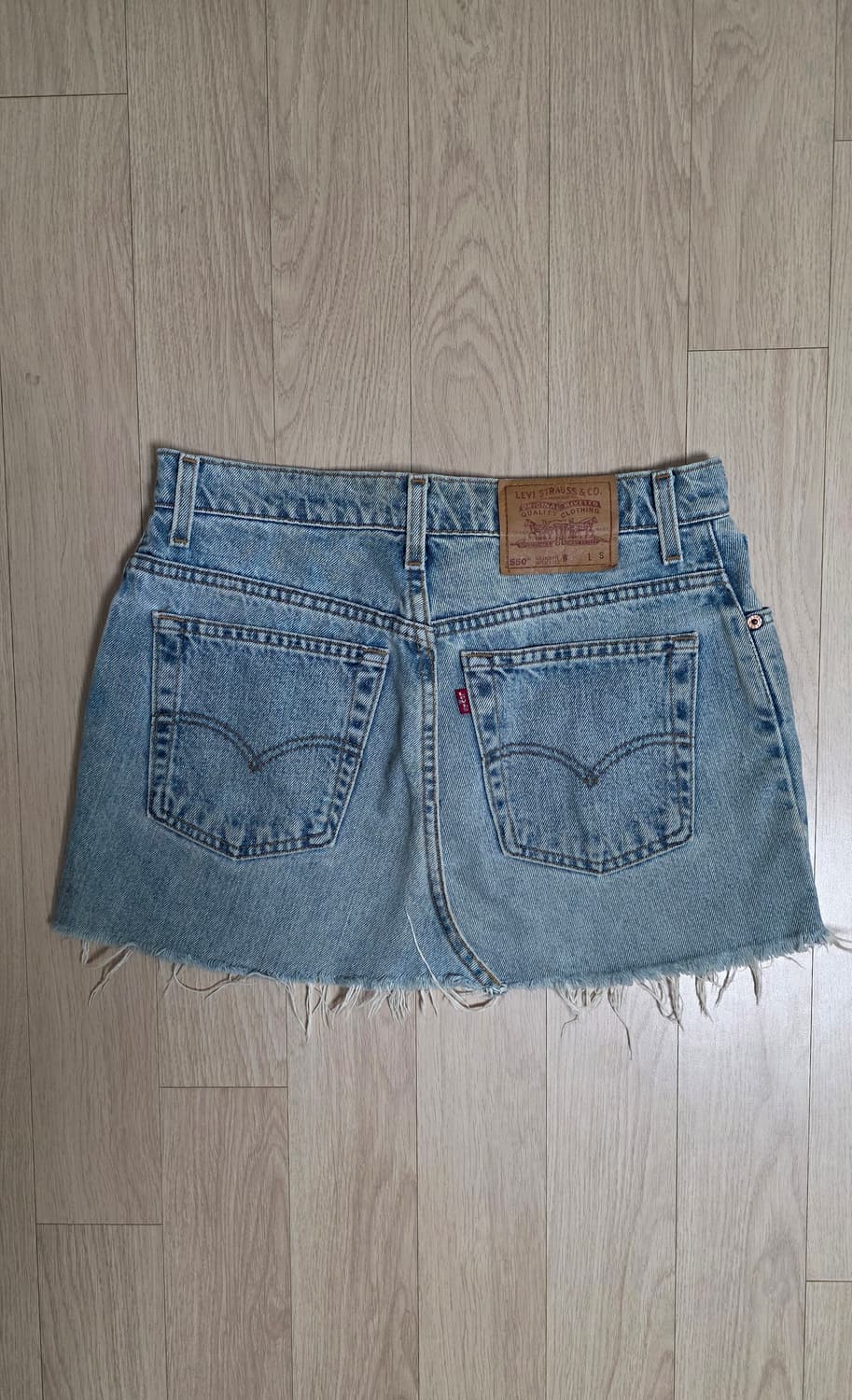 리바이스 550 데님 스커트 상품이미지1