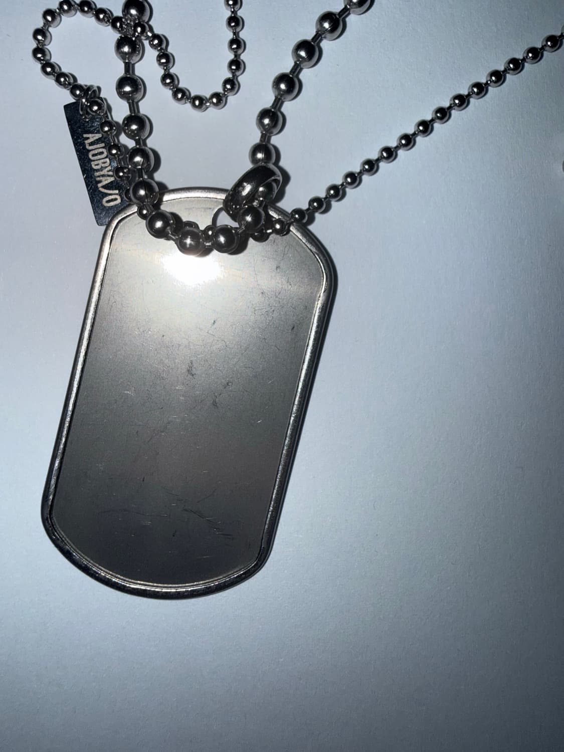 Dog Tag Layered Necklace [SILVER] 상품이미지3