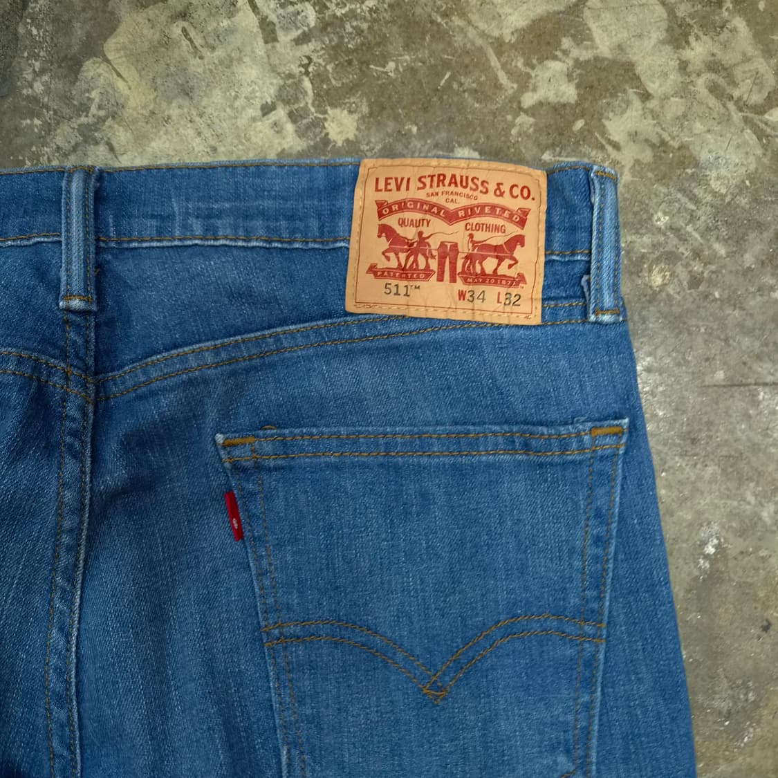 34) 리바이스511 청바지 데님팬츠 상품이미지6