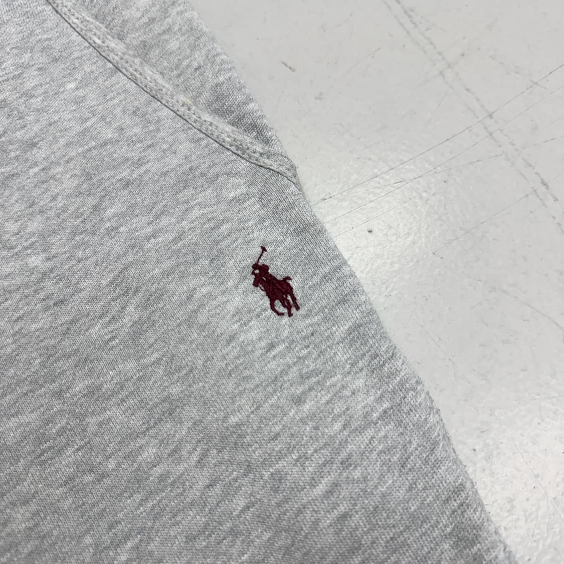 폴로 포니 헤비스웻 트랙팬츠 그레이 상품이미지3