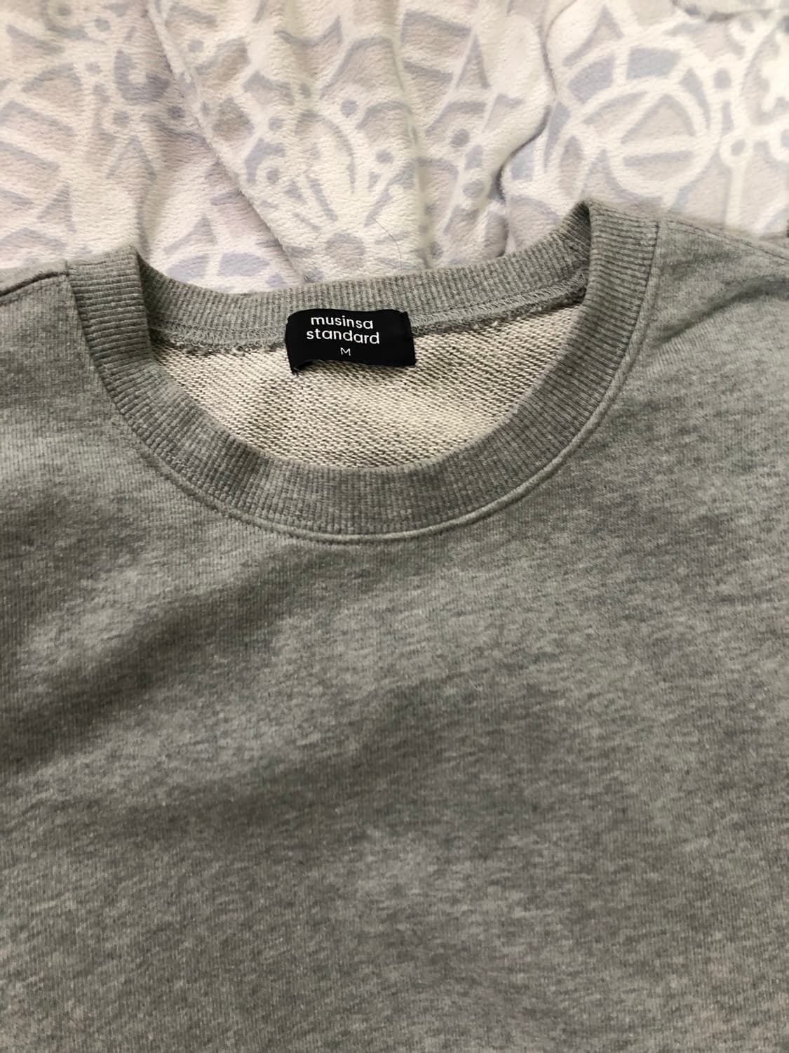 무탠다드 맨투맨 M 상품이미지2