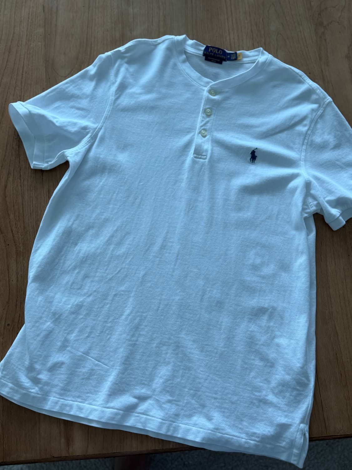 폴로 랄프로렌 헨리넥 반팔 티셔츠 상품이미지6