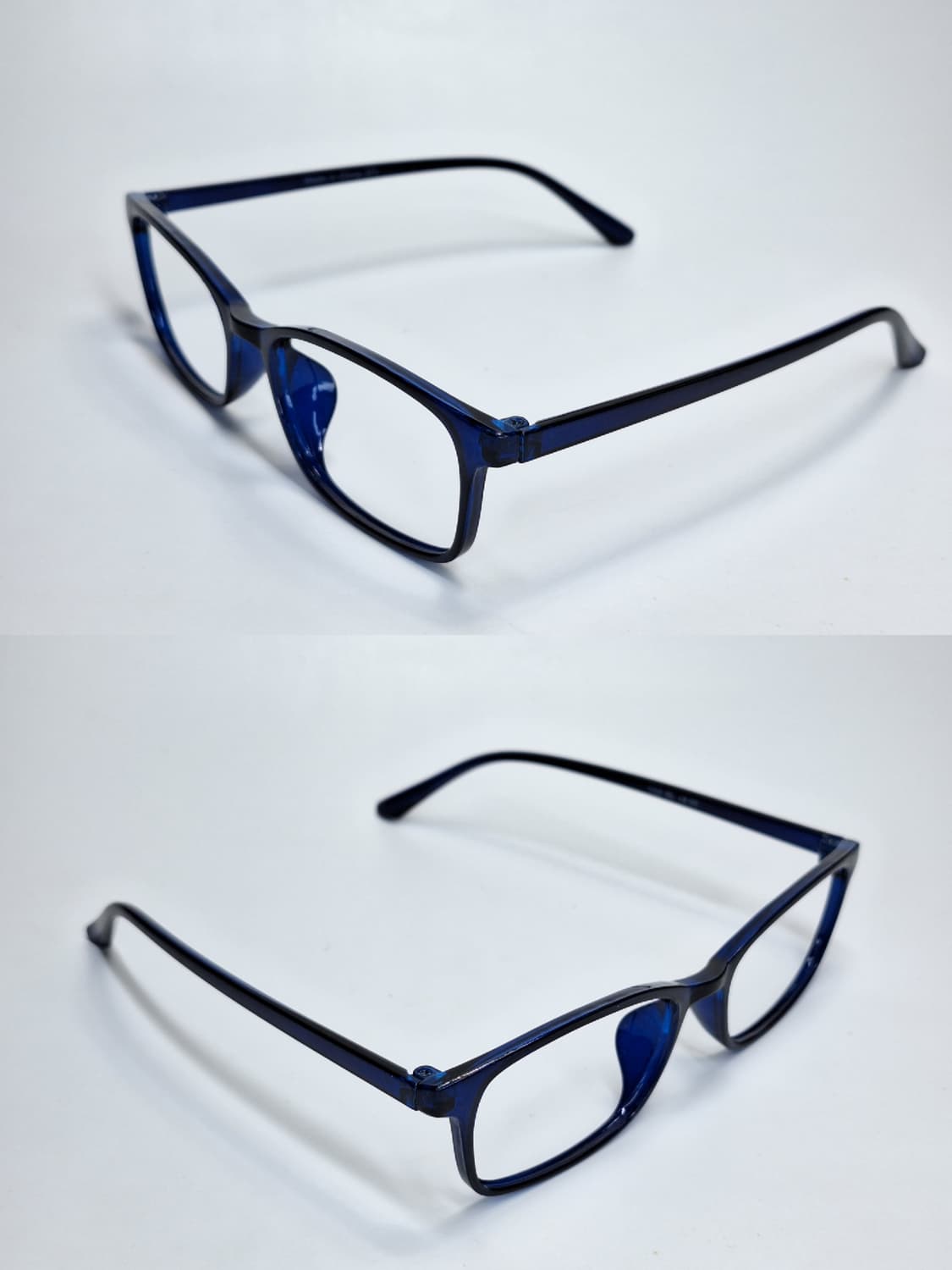 블루 스퀘어 안경테 SQ2-BL 일본 수입 y2k 빈티지 레트로 클래식  상품이미지8