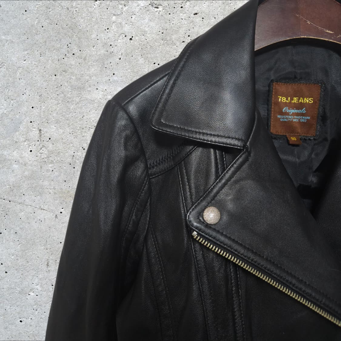 TBJ진스 양가죽 자켓 (90/S) 상품이미지4