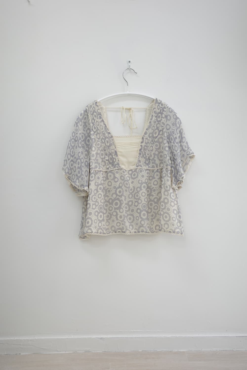 Light blue dot blouse 상품이미지7