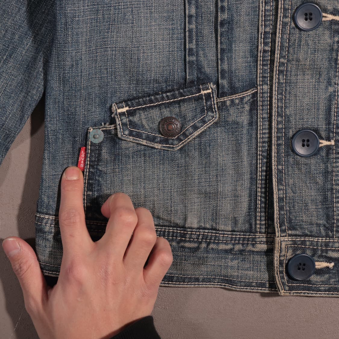 LEVIS RED LOOP JACKET 상품이미지3