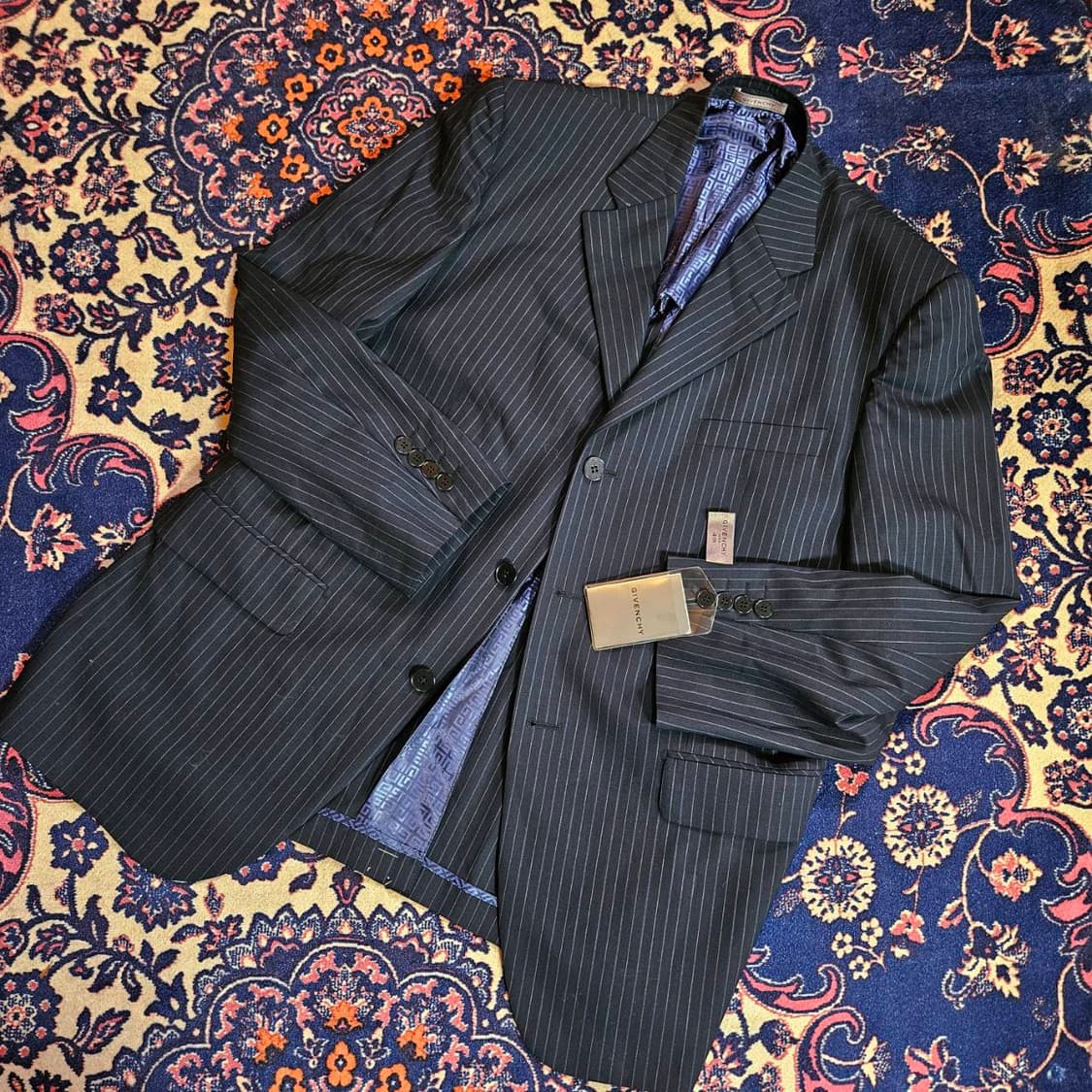 (미사용) 지방시(GYVENCHY) 스트라이프 3버튼 블레이져
 상품이미지2