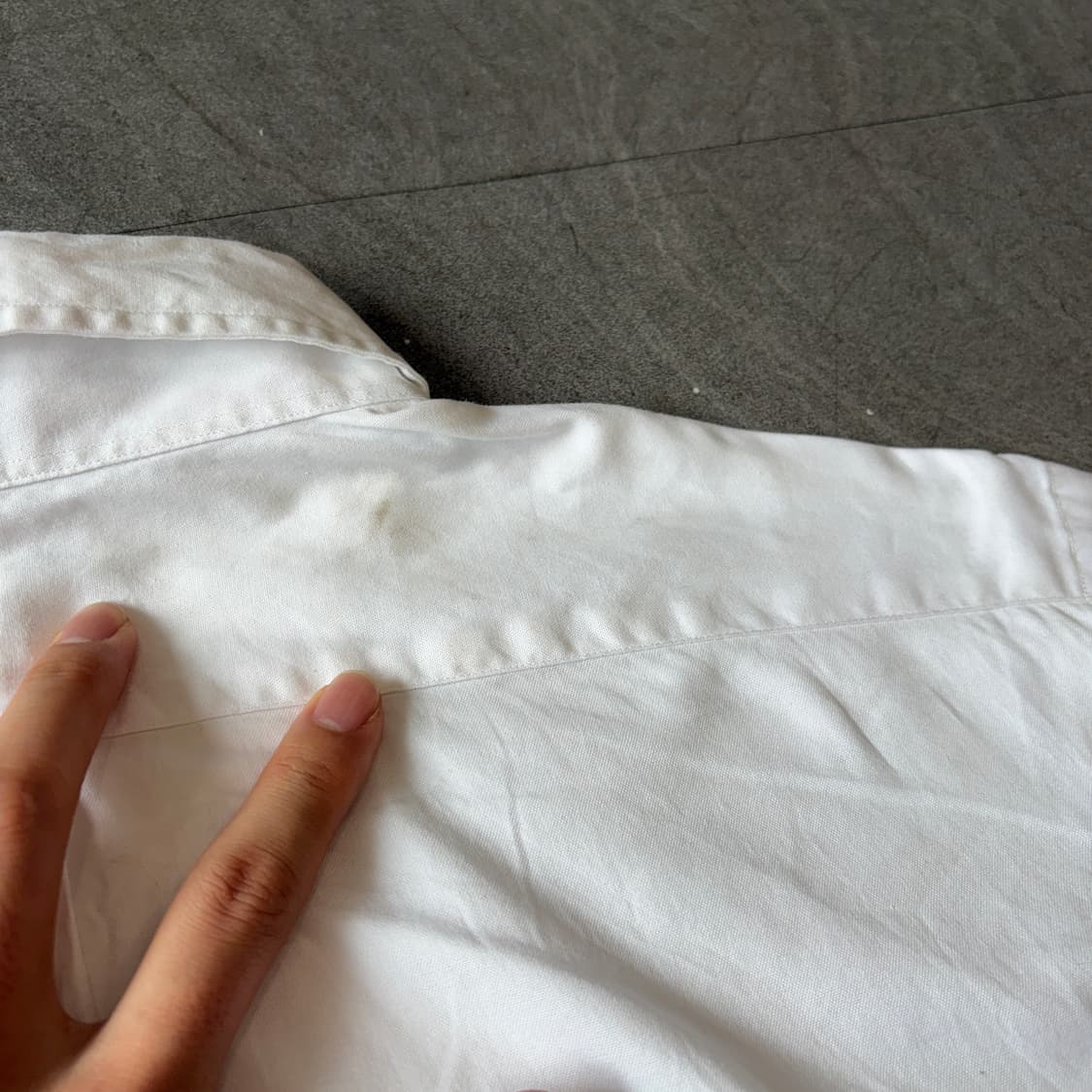 폴로 정품 최신라벨 화이트 클래식 포니 로고 포플린 셔츠 상품이미지10