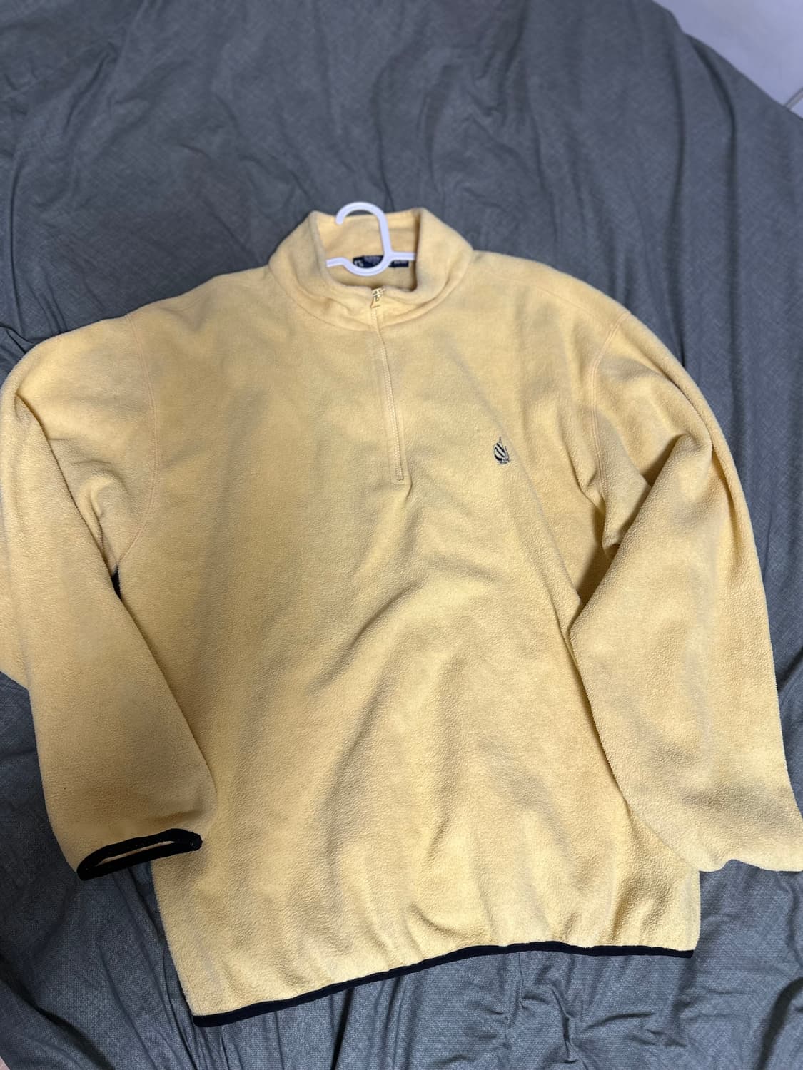 Made in usa 노티카 옐로우 하프집업 플리스 XL 상품이미지1