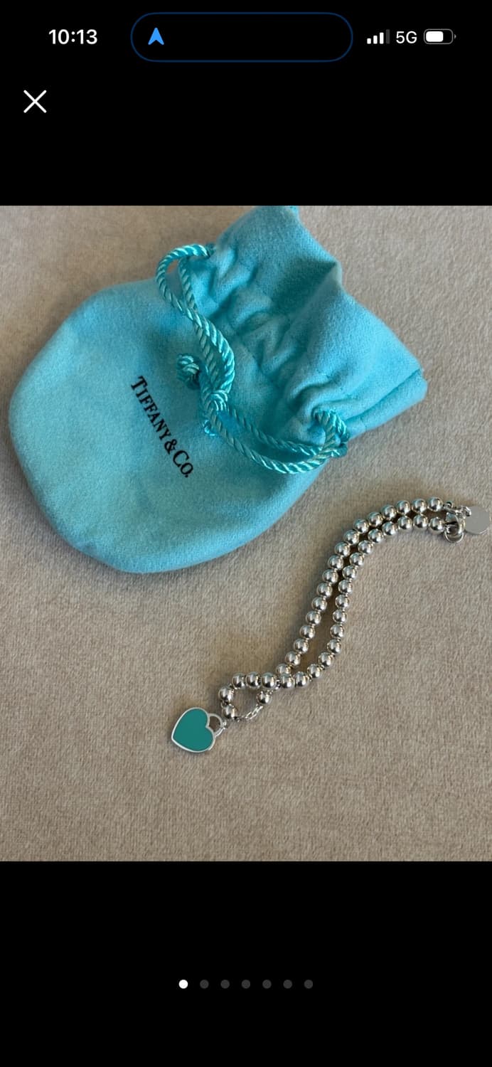 티파니앤코 리턴투 하트 팔찌 s (유료 세척서비스 완료) 상품이미지1
