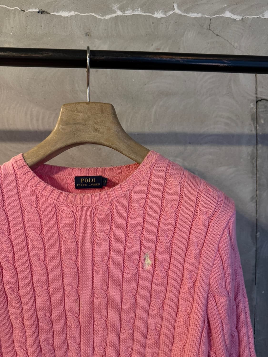 폴로 케이블 니트 여성55 상품이미지3