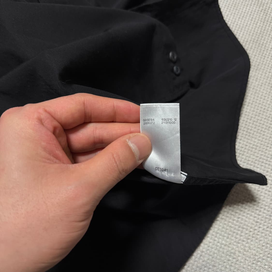 구찌 슬림핏 코튼 긴팔 셔츠 (정품) 상품이미지5