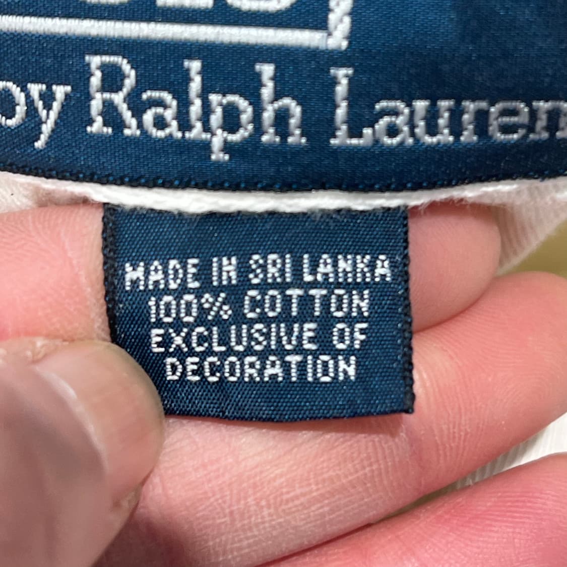 폴로 랄프로렌 자수 럭비티 s10039 상품이미지7