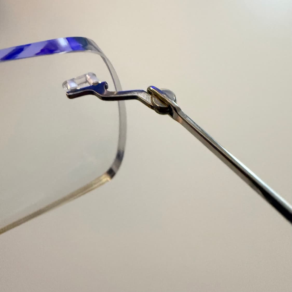 레이밴 긱시크 무테 실버 안경 RX8755 상품이미지4