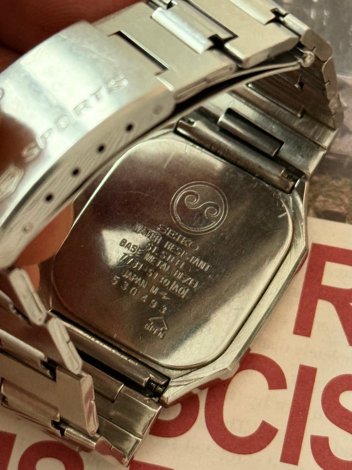 세이코 Seiko Chronos 쿼츠 콤비 상품이미지4