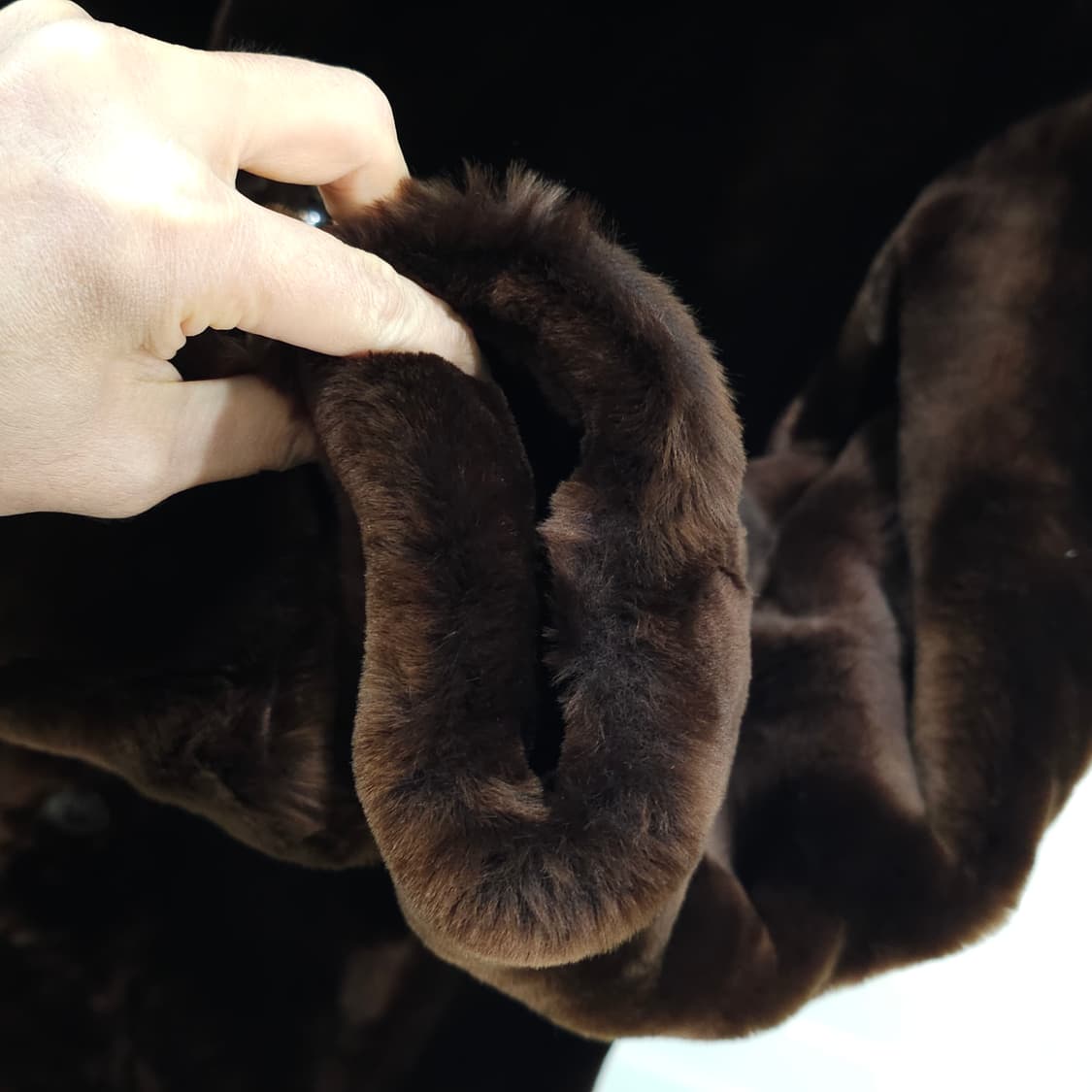 헝가리 빈티지 리얼 무톤 코트- 46사이즈 상품이미지5