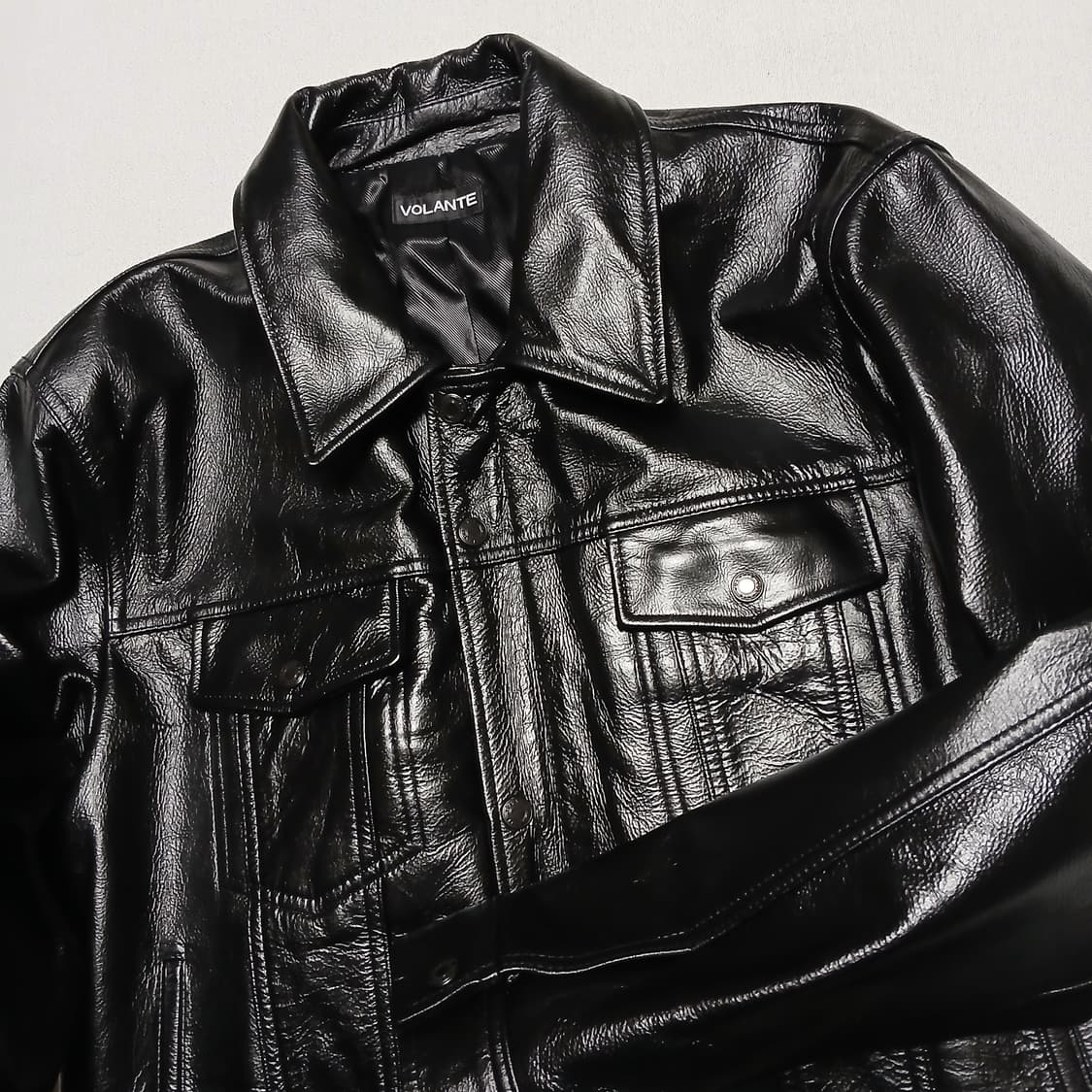 볼란테 카프스킨 가죽자켓 진짜 이쁘고 퀄리티 미쳤음 상품이미지1