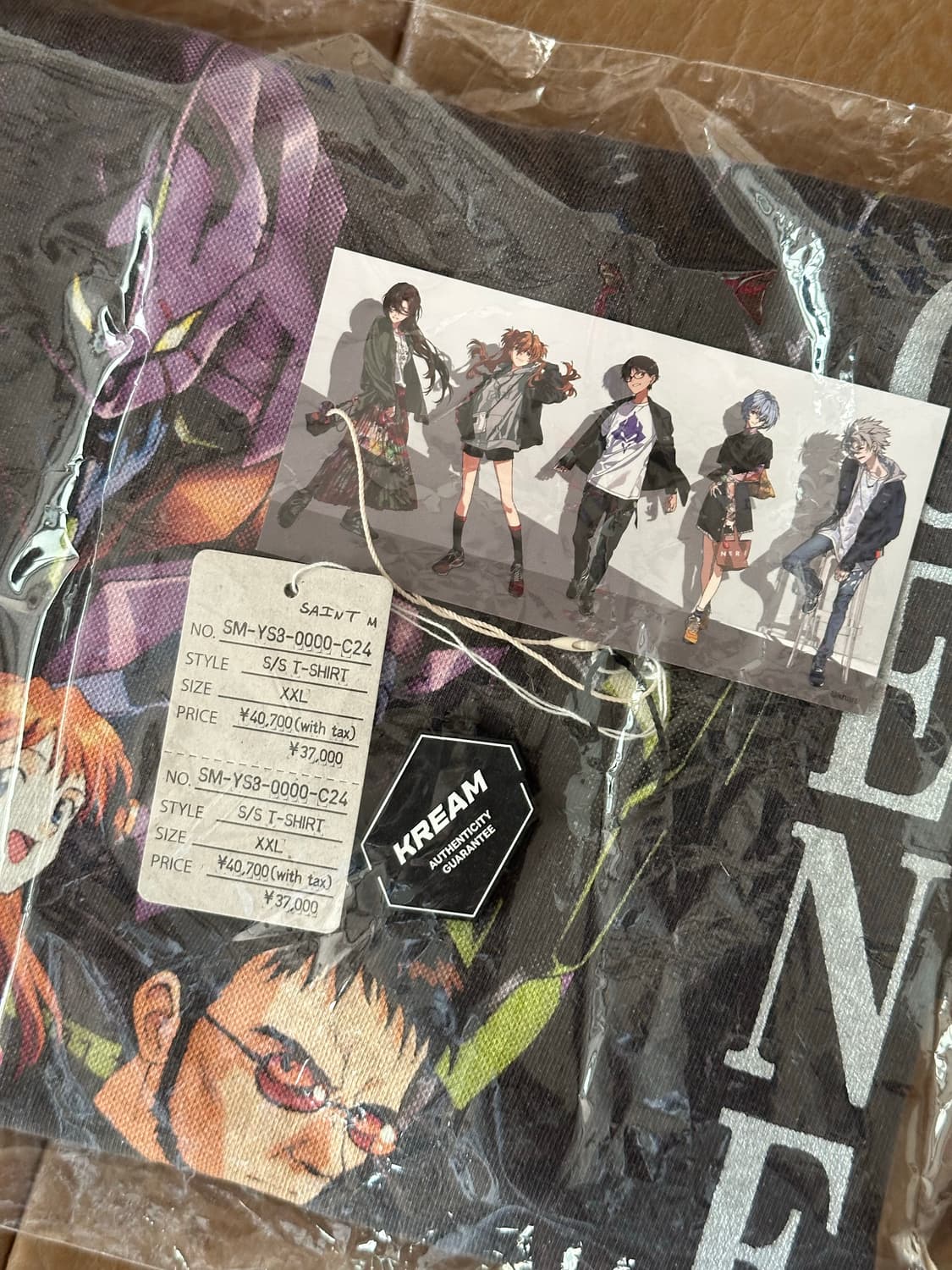 세인트미카엘 x 에반게리온 반팔 티셔츠 (XXL)  상품이미지9