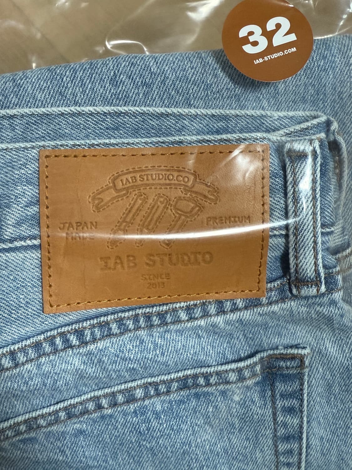 IAB Studio Japanese Washed Denim Pants 상품이미지2