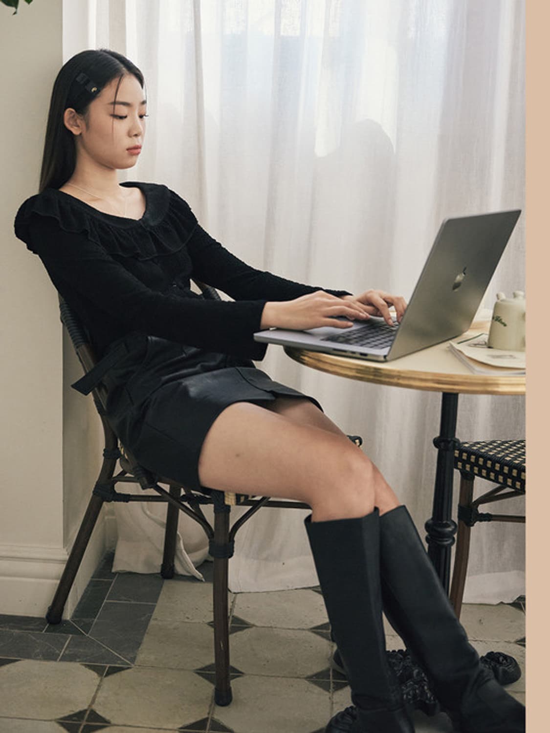 플로움 코코 러플 가디건 상품이미지2