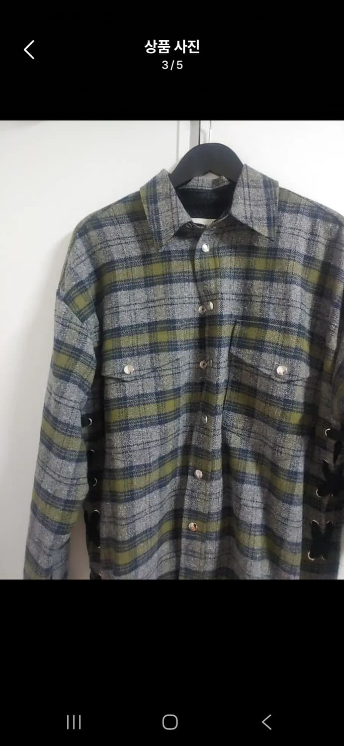 페이스 커넥션 셔츠 (XS) 상품이미지3