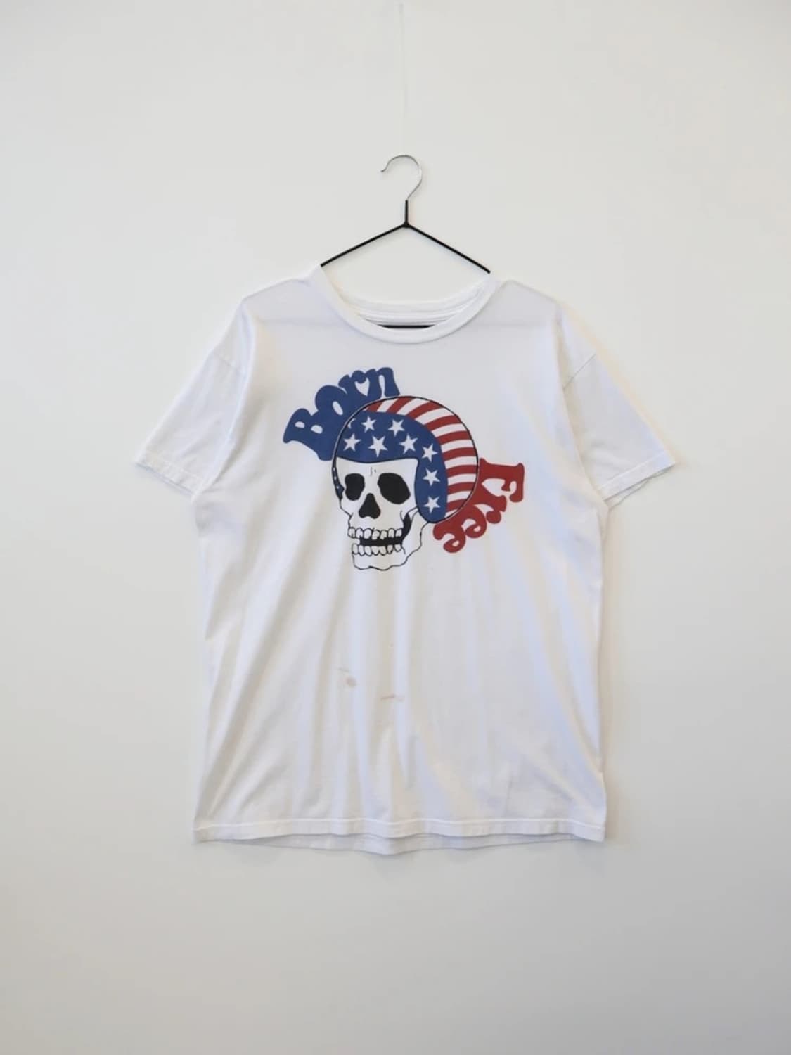 Vintage Born Free Skull Graphic Tee 상품이미지3