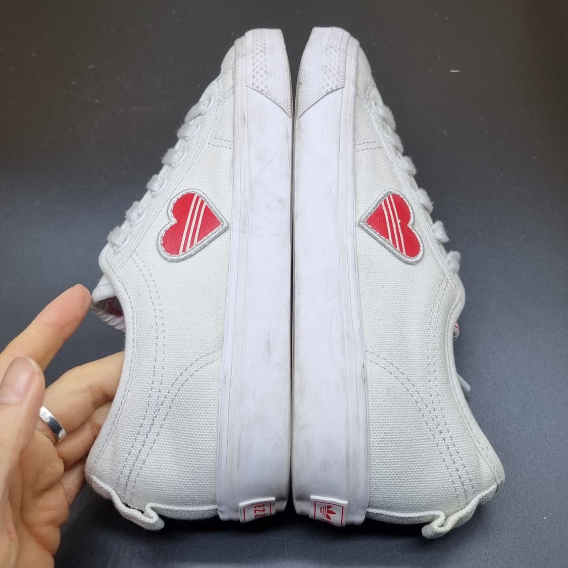 아디다스 니짜 트레포일 스니커즈 235 상품이미지5