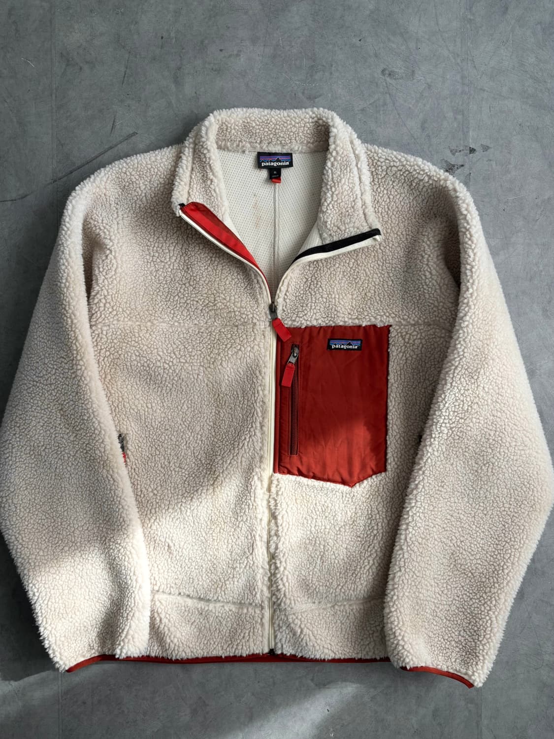 Patagonia 파타고니아 아이보리 레트로 X 플리스 자켓 상품이미지1