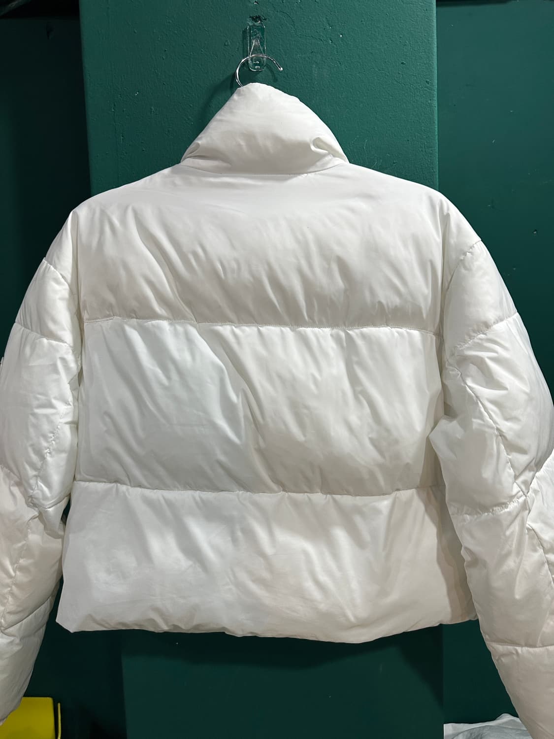 타미힐피거 크롭 오버핏 화이트패딩 M 상품이미지2