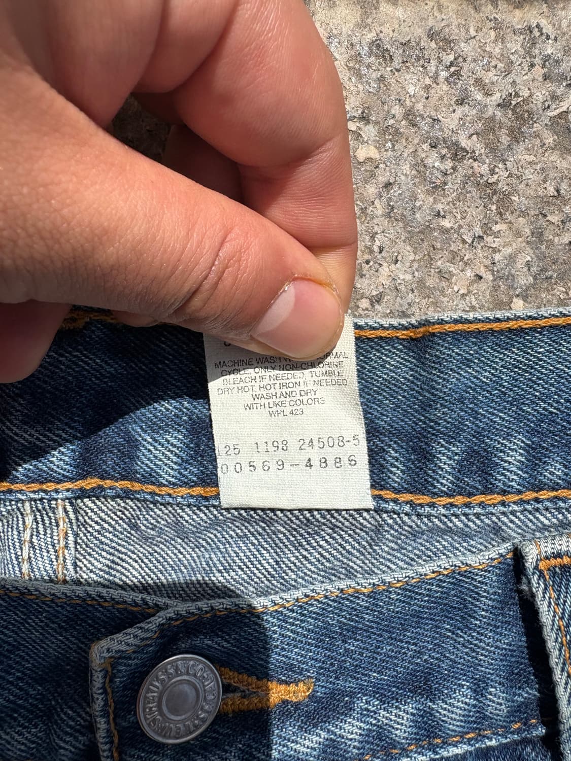 90s 리바이스 569 데님팬츠 상품이미지4