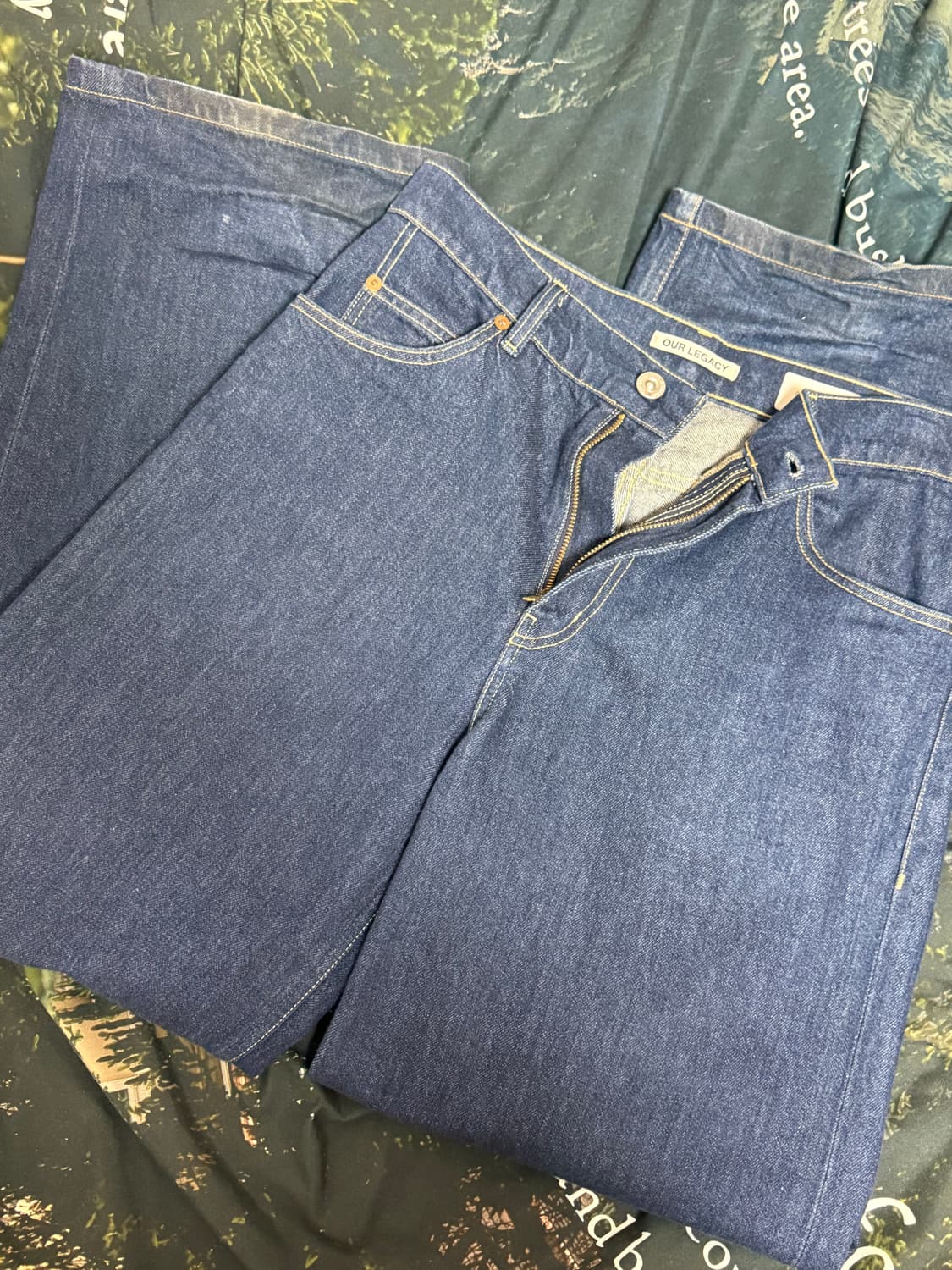 아워레가시 바이레도 바스트컷 인디고 데님 팬츠 상품이미지6