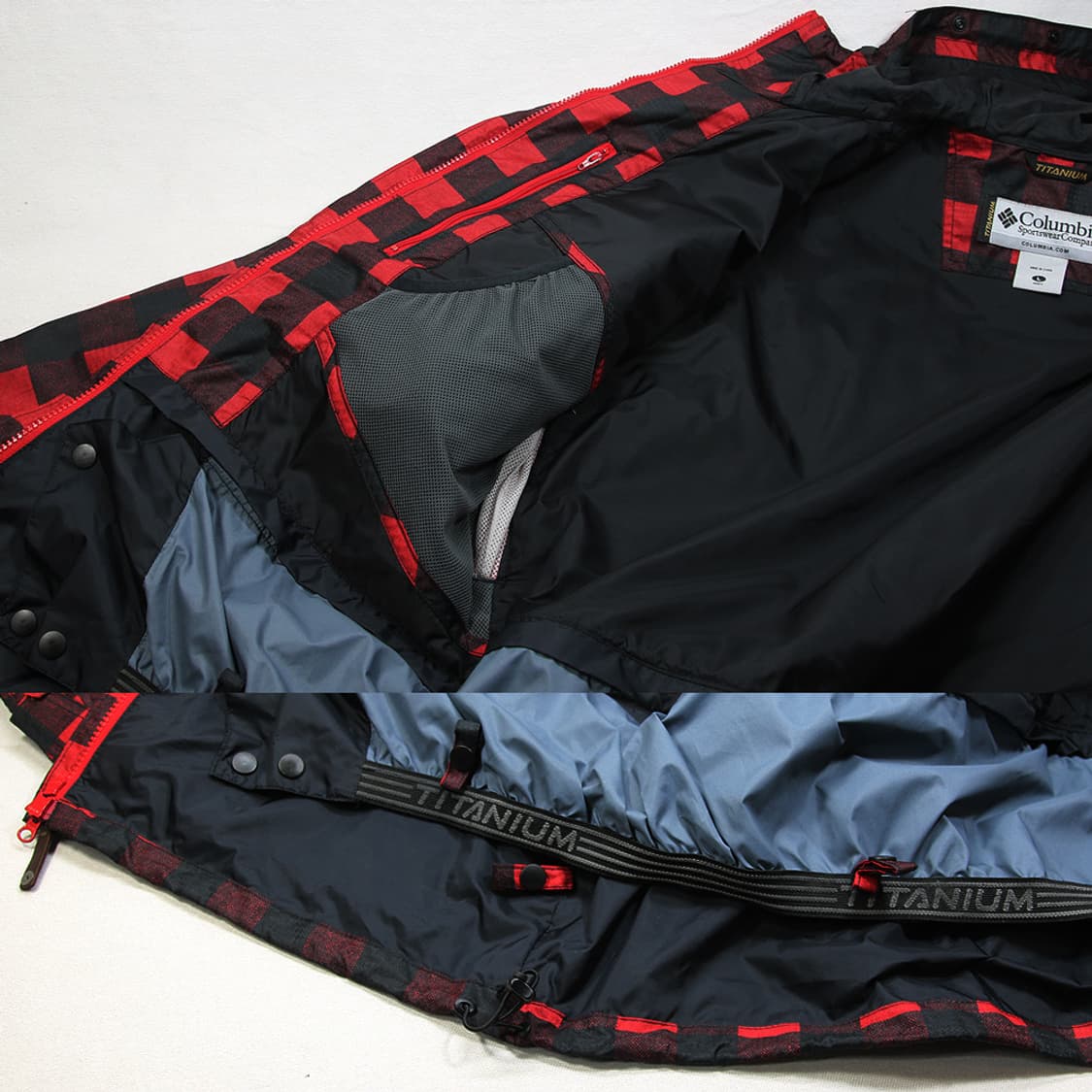 (착용컷) Columbia 체크 스키 자켓 (남성용 103) 상품이미지10