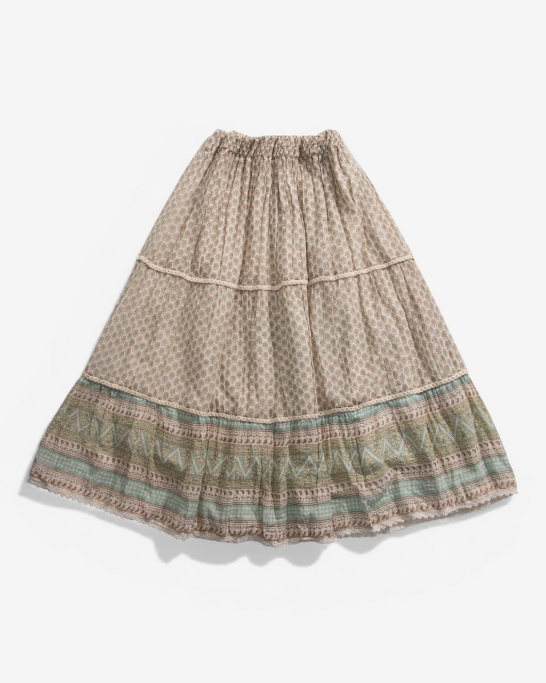 Navy natural 모리걸 치마 상품이미지2