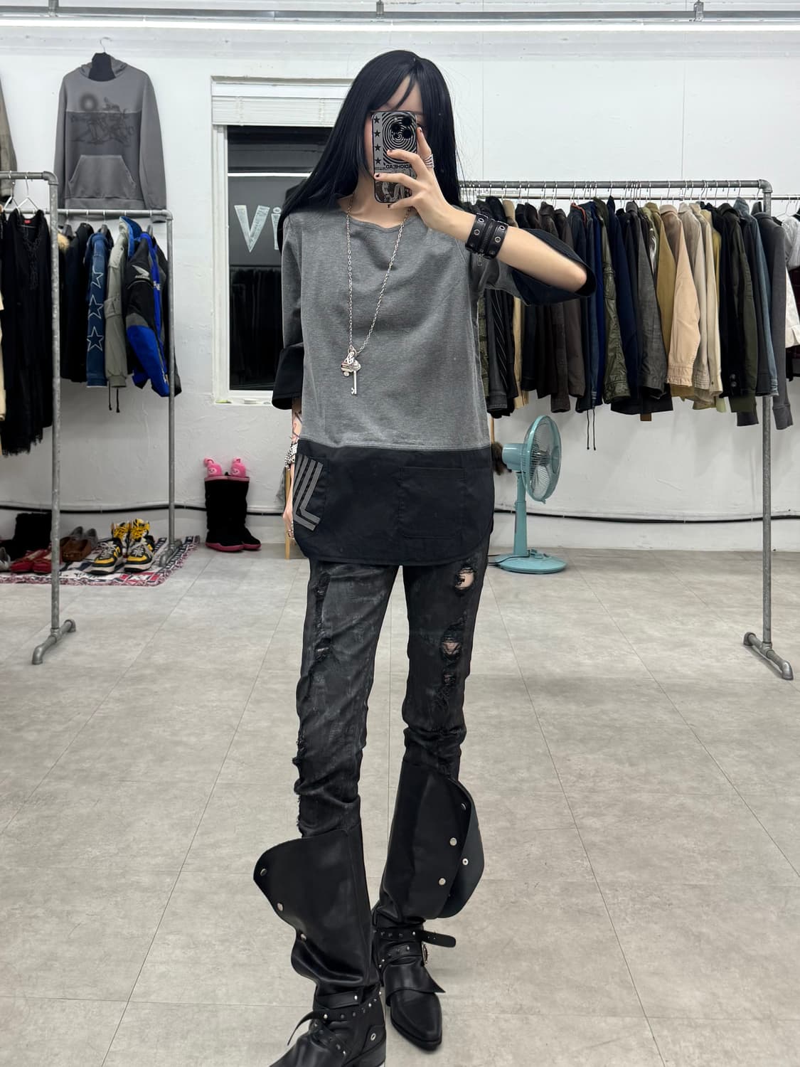 랑방 포켓 티셔츠 상품이미지8