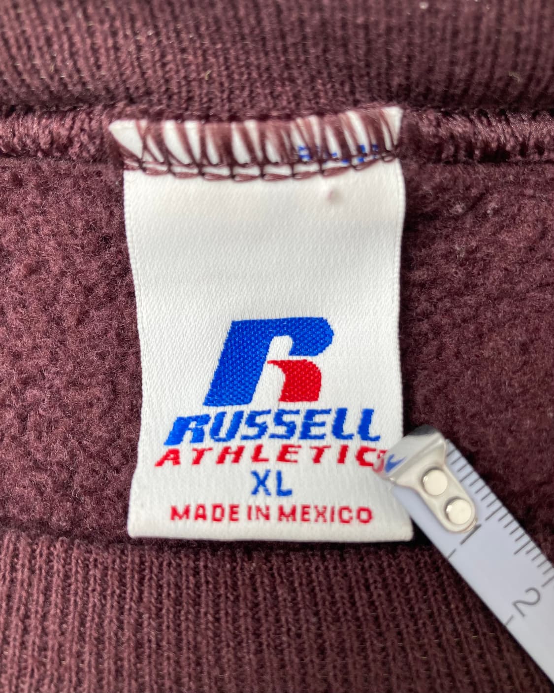 90s Russell Sweatshirt (deep plum) 상품이미지3