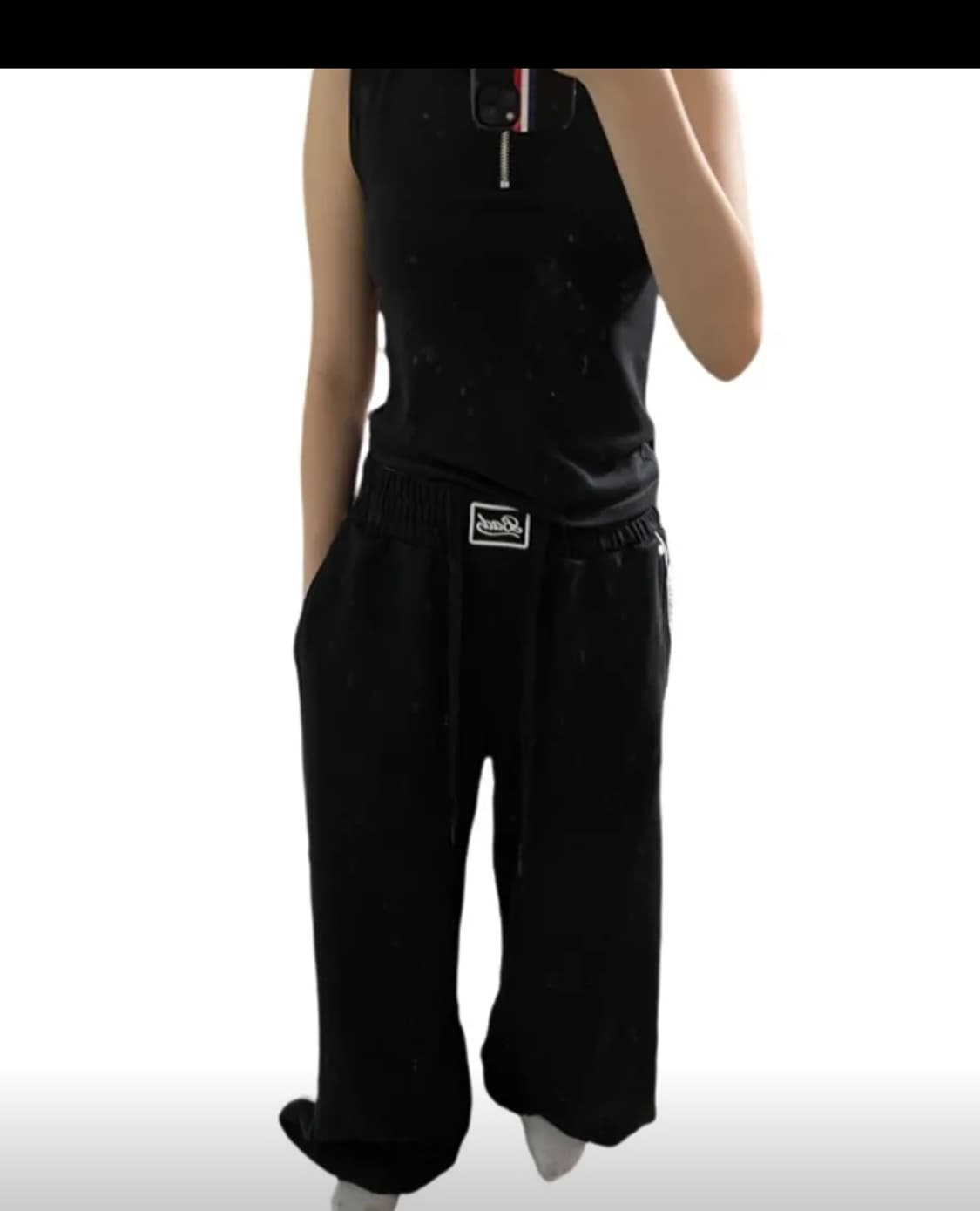 배드블러드 빌리 2way 조거 블랙 상품이미지8