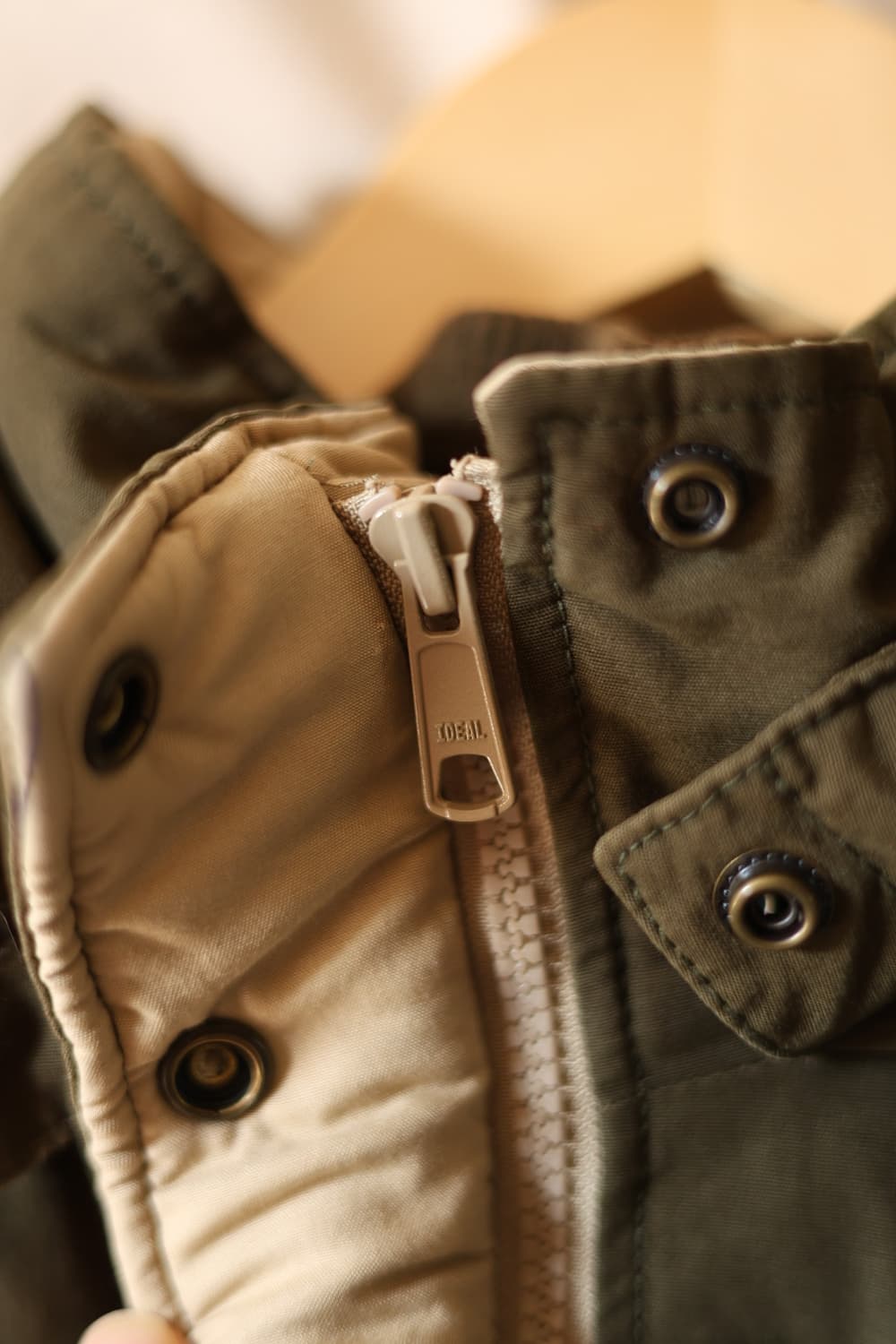 폴로 랄프로렌 데님 앤 서블라이 밀리터리 베이스 퍼 후드 파카 상품이미지3