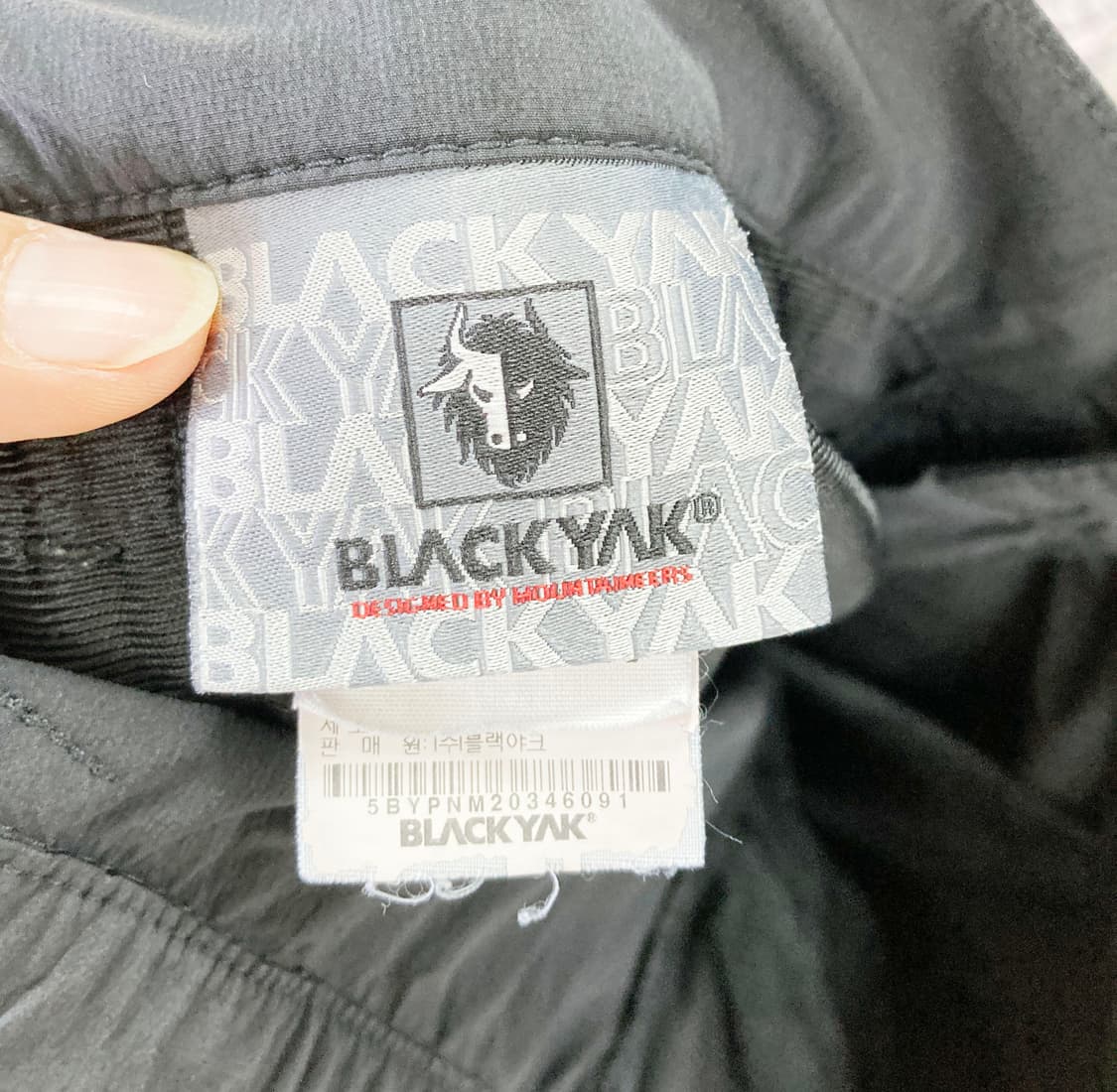 블랙야크 남성등산 아웃도어바지 하절기 36  상품이미지4