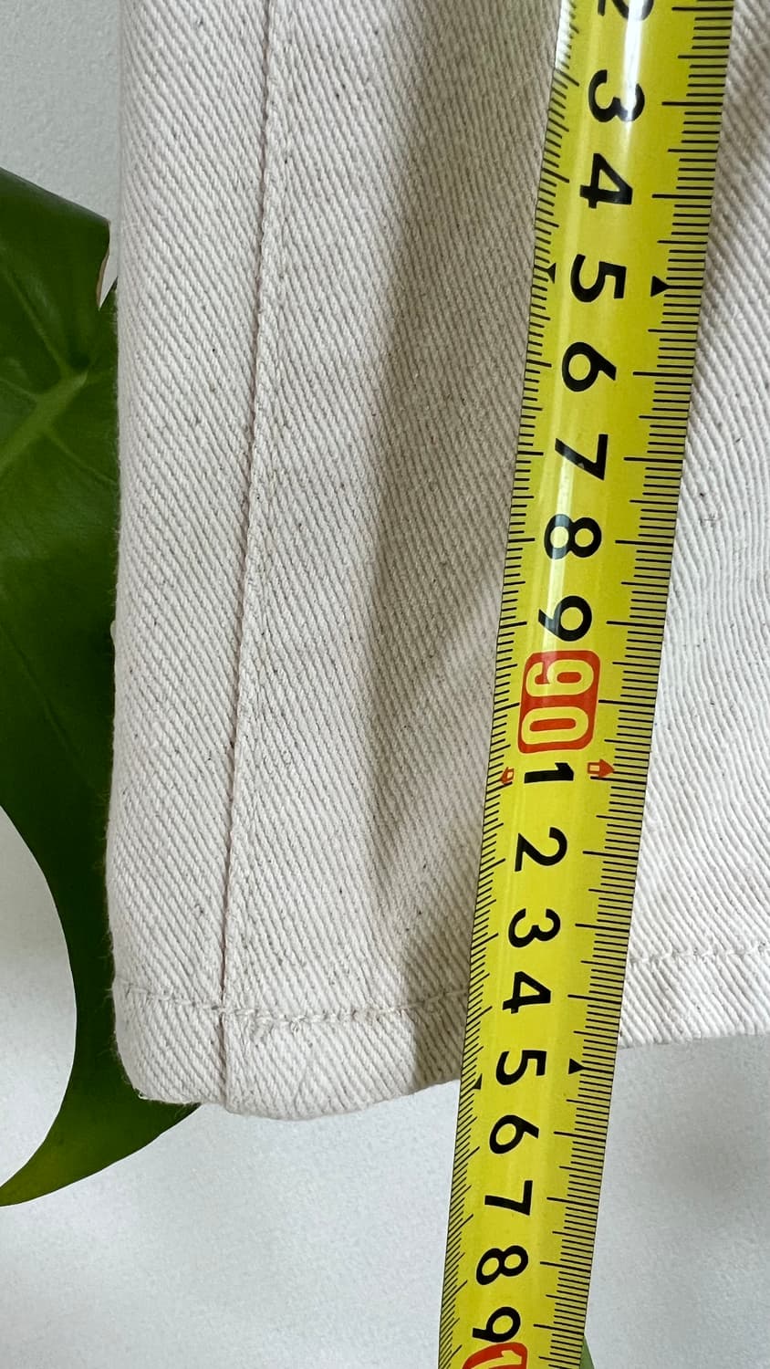 INSTANT DENIM 크림진 32 상품이미지5