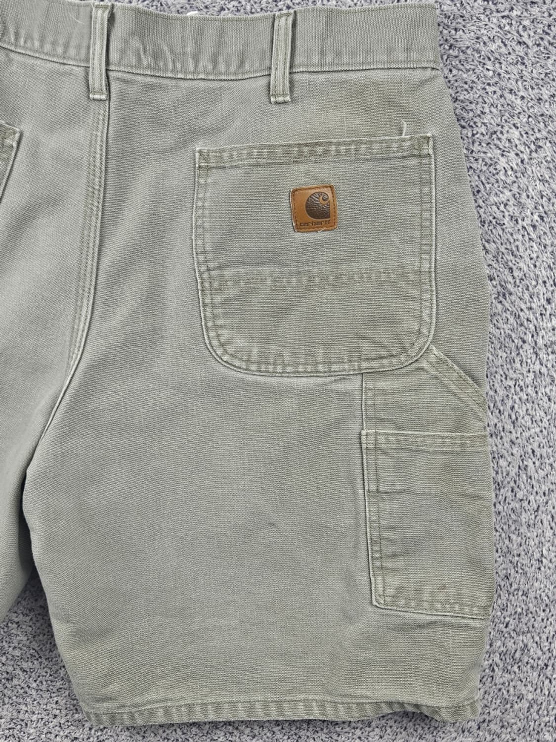 칼하트 덕캔버스 카펜터 쇼츠 반바지 커스텀 ( 36" ) / 12026 상품이미지10