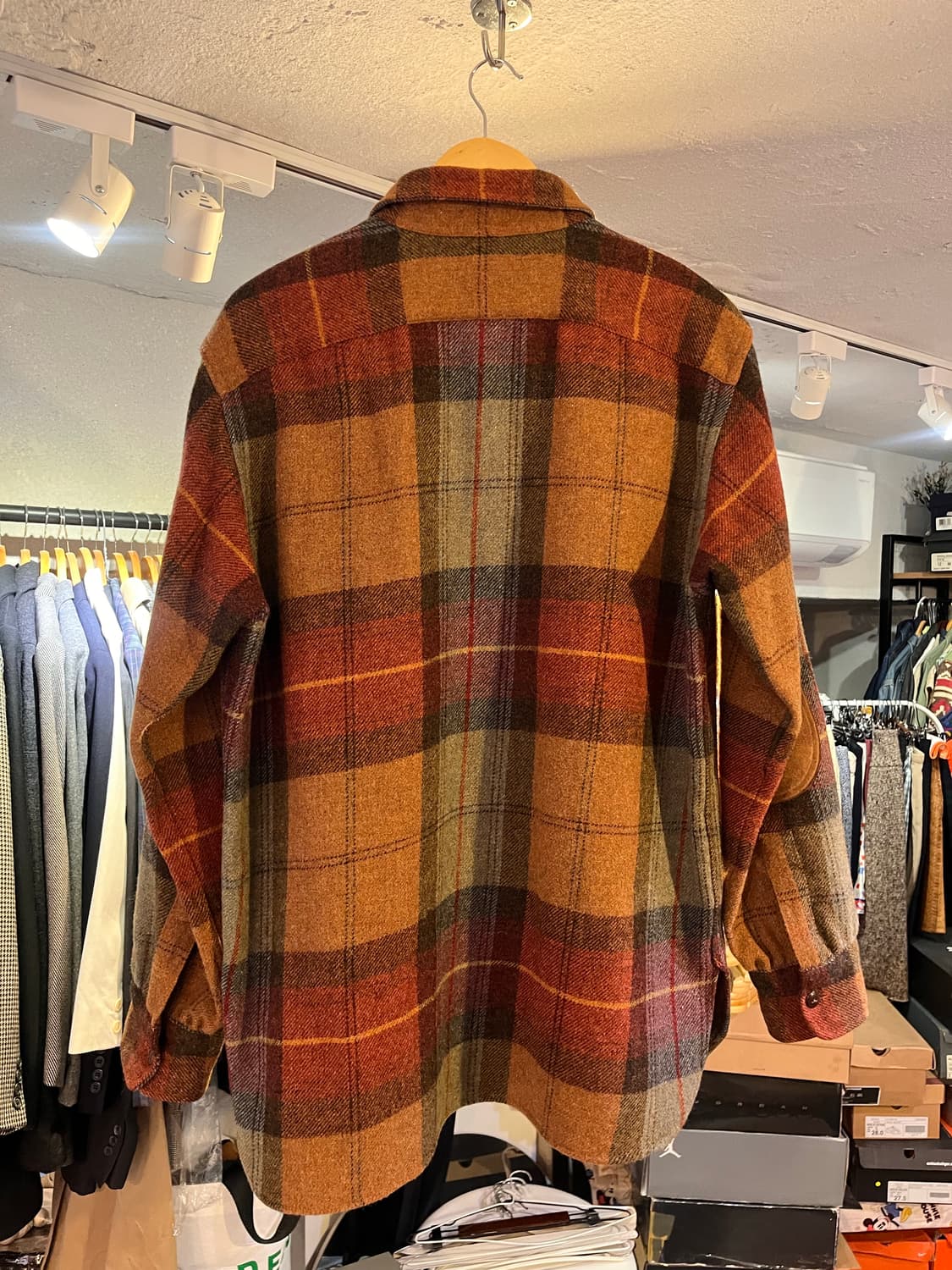 90’s 폴로 랄프로렌  울 아웃도어 셔츠 상품이미지2