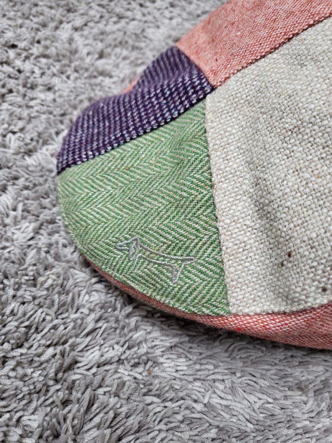 루이까스텔 패치워크 모80% 헌팅캡 모자 56 상품이미지4