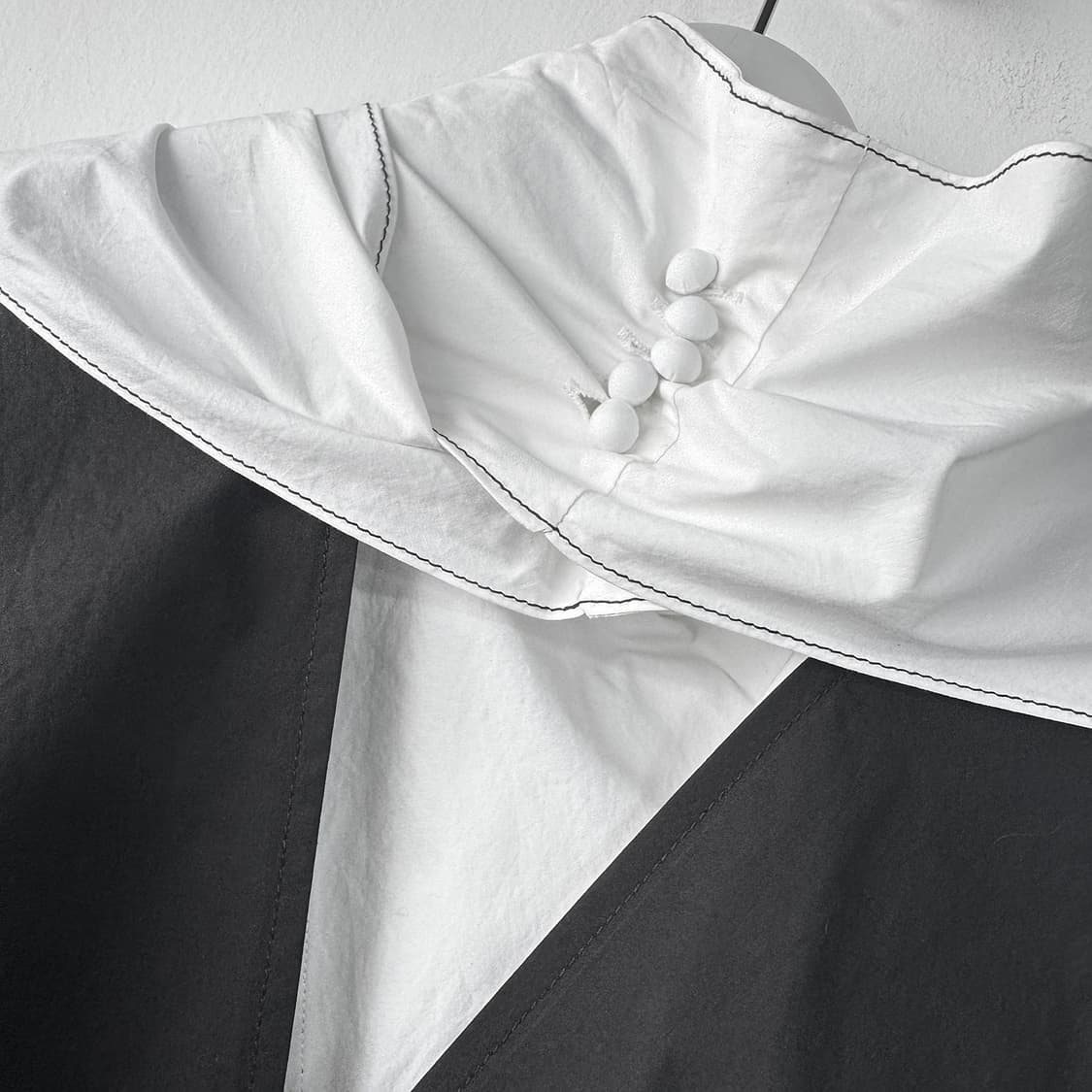 잉크 EENK V포인트 스티치 원피스 상품이미지6