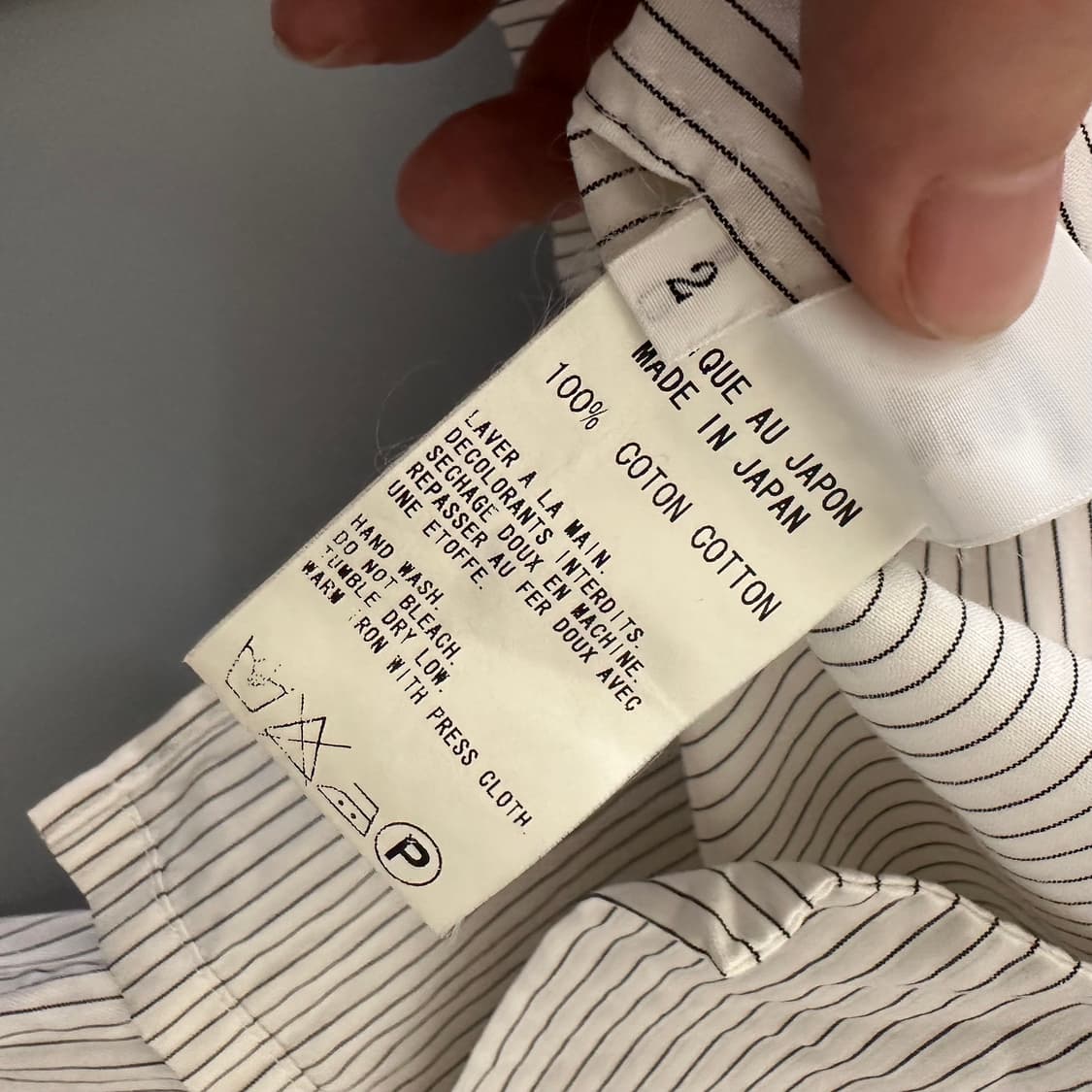 요지야마모토 Y's 집업 디테일 셔츠 상품이미지8