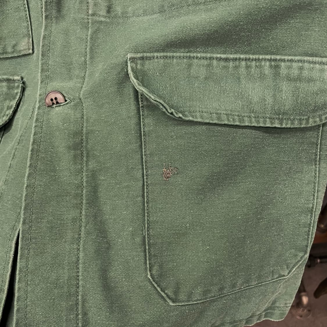 70s 프렌치 워크 자켓 / 빈티지 포켓 초어 자켓 상품이미지7