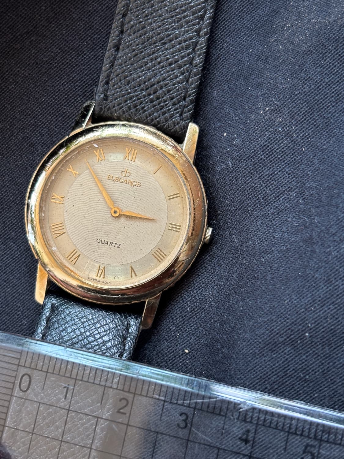 vintage elegangs leather watch 상품이미지2