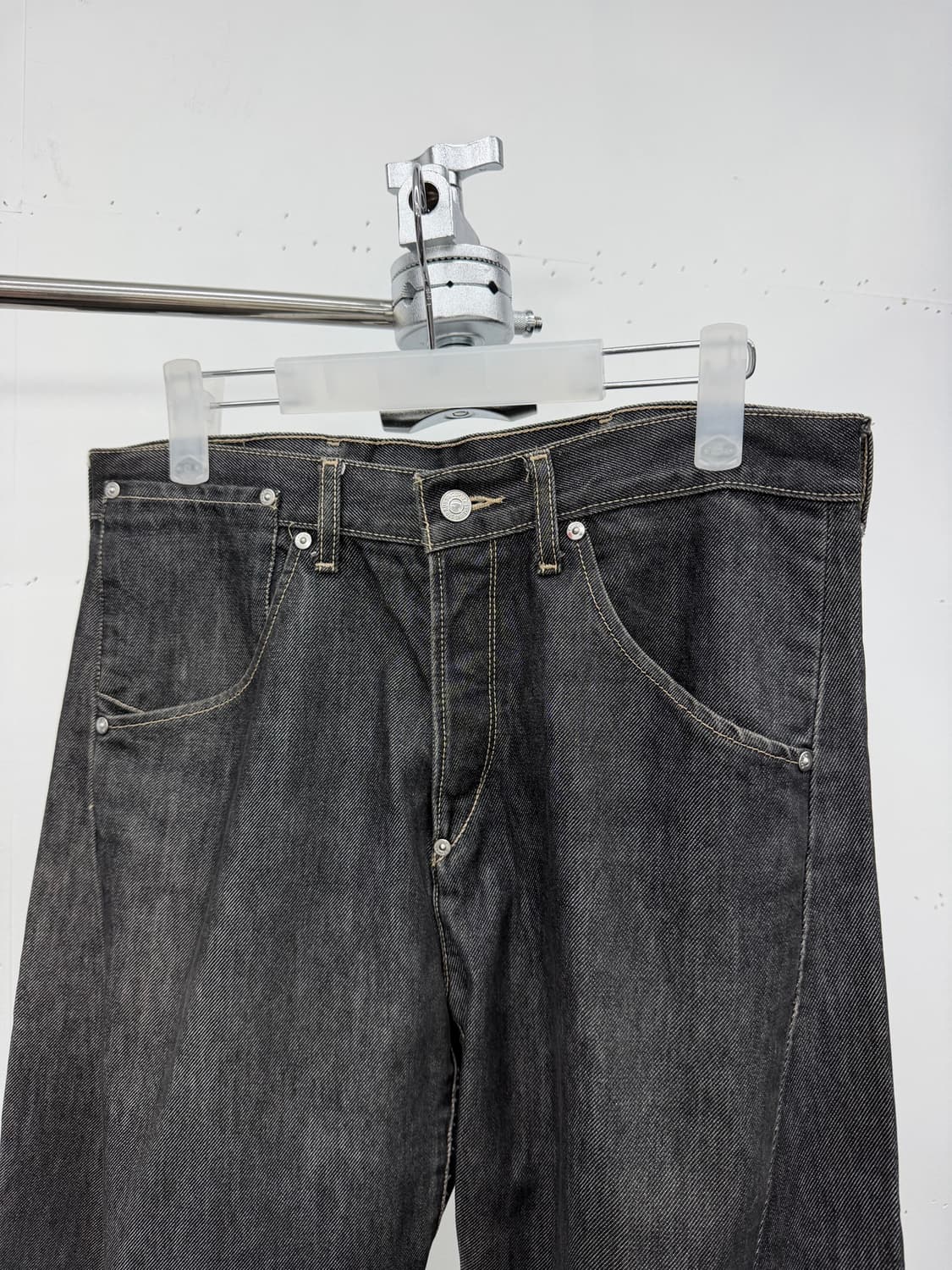 00s engineered jeans 흑청 신치백 상품이미지7
