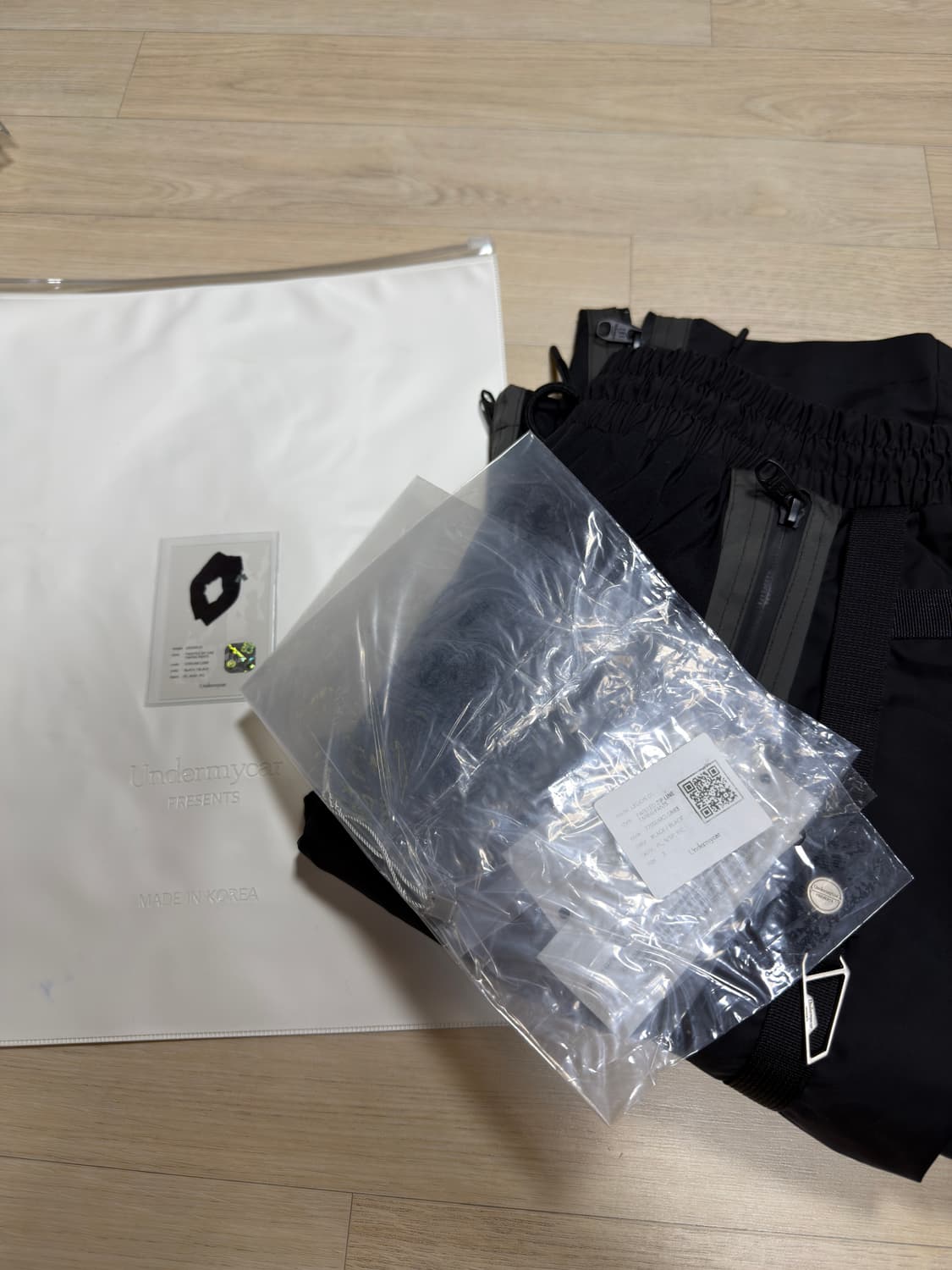 새상품 언더마이카 LEGION01 리전01 블랙/블랙 사이즈3 상품이미지1