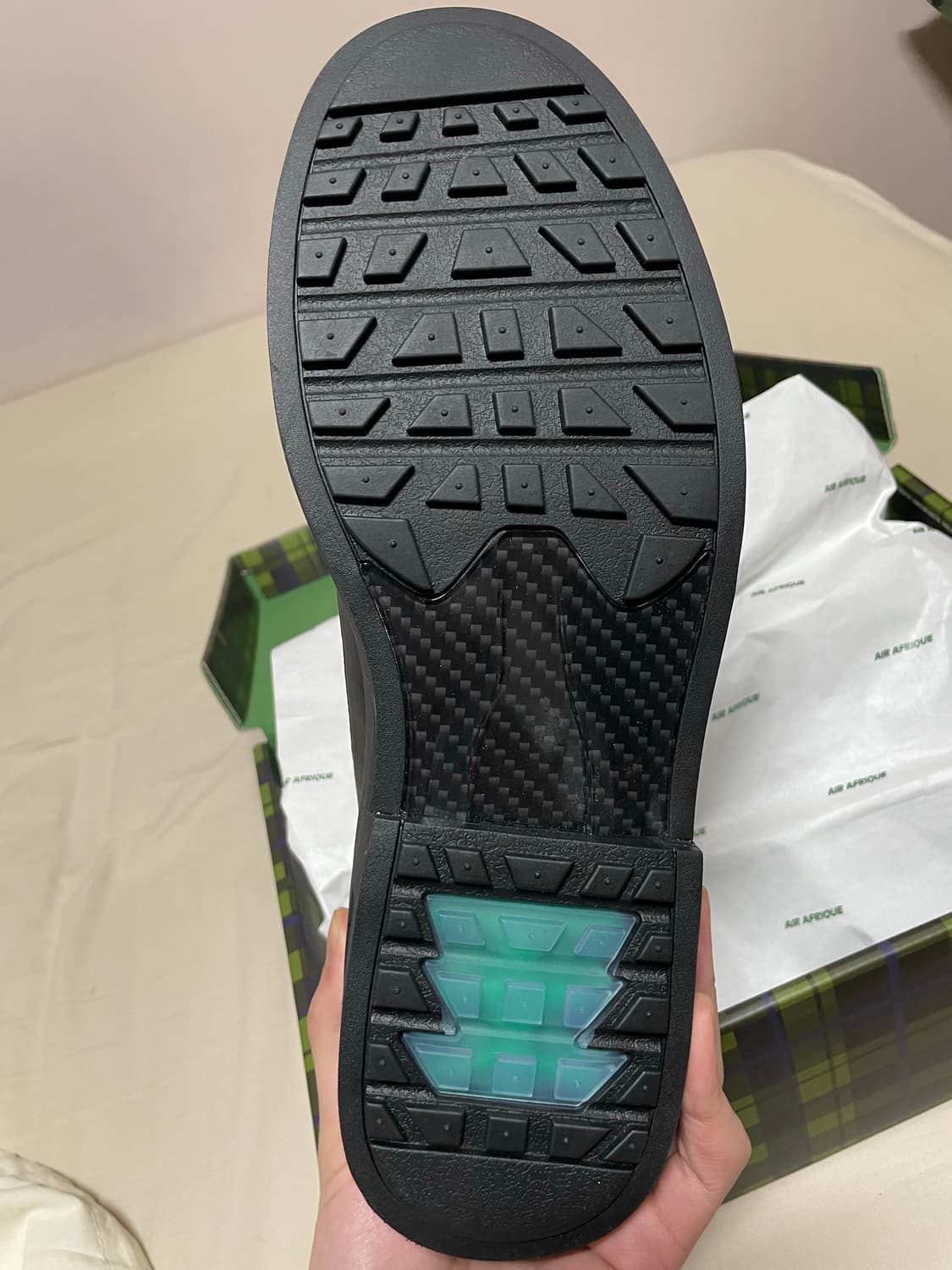 나이키 x 에어 아프리카 에어맥스 RK61 블랙 상품이미지10